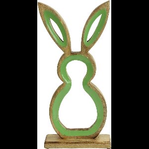 Countryfield Paashaas Groen - Paasdecoratie - Paasei - Paastip