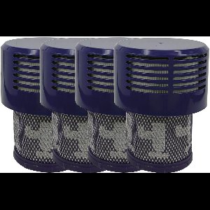 Multaparts® HEPA Filter cassette (set a 4 stuks) geschikt voor Dyson V10 - Wasbaar - | Gemaakt van duurzaam katoen en eenvoudig te reinigen | Meet op voor je besteld | Vervanger voor Dyson 969082-01