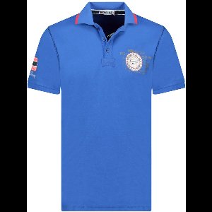 Geographical Norway Expedition Polo Kilsvik Royal Blue - 3XL