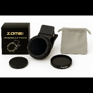 Zomei 37mm CPL Lens Set - Inclusief Universele Lens Clip, Tasje & Lenscover voor Smartphone Fotografie