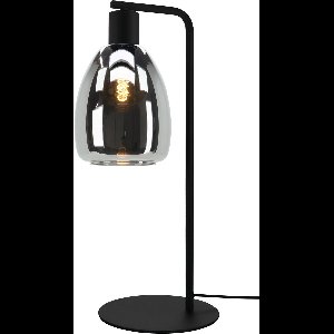 EGLO Chelvey Tafellamp - E27 - 50,5 cm - Rookglas