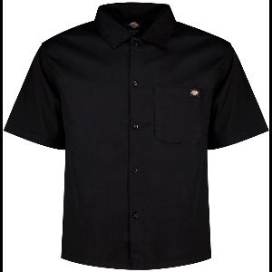 Dickies Lynville Overhemd Met Korte Mouwen Zwart M Man