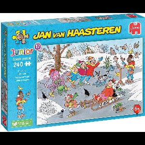 Jan van Haasteren Junior - Schaatsen - 240 Stukjes puzzel