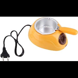 Elektrische Chocoladesmelter voor Thuis en Restaurant - Smelt Chocolade Zonder Water (Geel Roze)