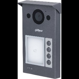 Dahua VTO3311Q-WP IP video intercom 1,2 en 4-knop buiten station (netwerkkabel aansluiting) met PoE, Wi-Fi en Mifare kaartlezer