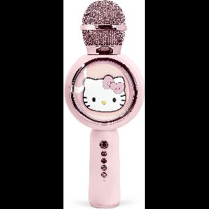 Hello Kitty - karaoke microfoon - draadloos - LED verlichting - speaker - stemvervorming (PopSing)