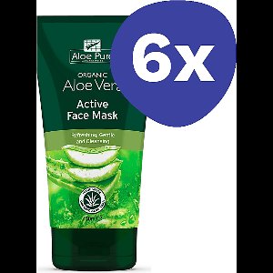 Aloe Pura Aloe Vera Gezichtsmasker (6x 150ml)