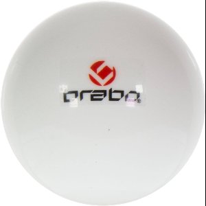 Brabo Comp Balls smooth Blister Unisex Hockeybal - White
