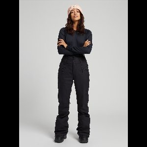 Burton Dames Snowboard Broek Wms Marcy High Rise Stretch Pa True Black
