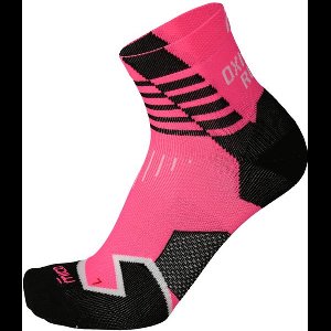 Mico Compression Oxi-Jet Run Ankle Socks