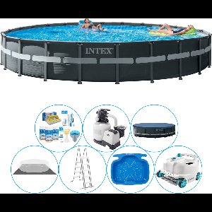 Ultra XTR Frame Rond 732x132 cm - Slimme Zwembad Deal