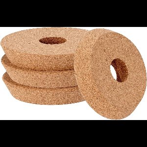 4x Kurken Deksel met Gat voor Hydrocultuur Plantenbakken en Terraria