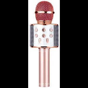 YOZHIQU Kindermicrofoon - Draadloze Bluetooth-microfoon - Draagbaar - Meerdere afspeelmodi - Karaokemicrofoon - Geschikt voor volwassenen, kinderen, vakanties, gezinnen, buitenactiviteiten