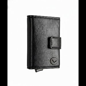 VEXON Aetas - Wallet Pro - Premium Wallet Classic - Pasjeshouder Zwart - Kaarthouder - 10 Pasjes, Briefgeld en Muntgeld - RFID Creditcardhouder - Mannen en Vrouwen Portemonnee - Uitschuifbaar - Zwart