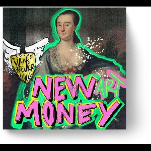 New art. Money - Meerdere kleuren - Poster 120 x 120 cm
