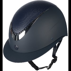 Cap Ruiter veiligheidshelm helmet Alarion donkerblauw/zilver maat M (55-57 cm)