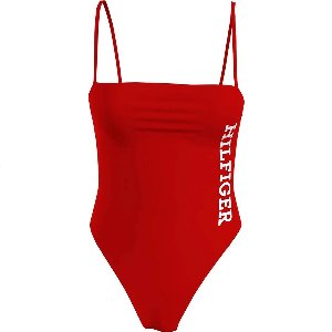 Tommy Hilfiger One Piece Zwemkleding Rood S Vrouw