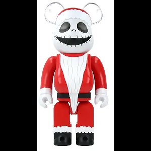400% Bearbrick - Santa Jack (Nightmare Before Christmas)