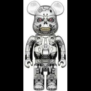 400% Bearbrick - T-800 Endoskeleton (Terminator 2)