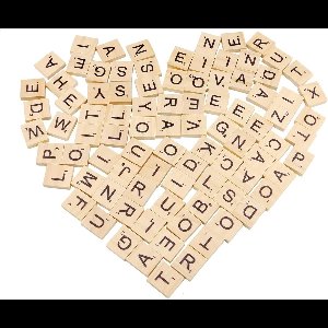200 Houten Letters en Cijfers Set - Alfabet Hout voor Knutselen, Leren en Decoratie (10x15mm)