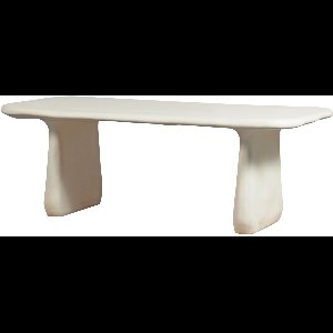 WOOOD Loggia Tuintafel - Polymeer - Naturel - 75x200x100