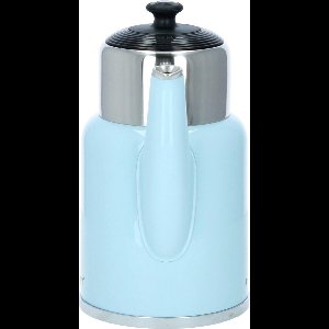 P L I N T | Pastelblauw|  Nieuwste model retro, BPA vrije, waterkoker met variabele temperatuurinstelling en geïntegreerde warmhoudkan | *** Nu met drie jaar garantie!