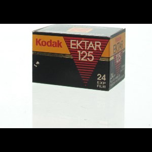 Expired Kodak Ektar 125 135/24 fotorolletje