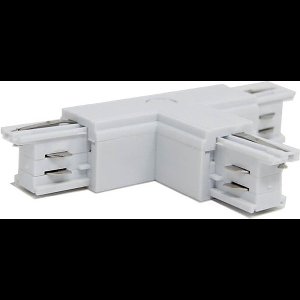 Spanningsrail Doorverbinder - T Koppeling Rechts - 3 Fase - Wit