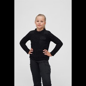 Brandit Kids BW Sweatshirt - zwart - 134/140