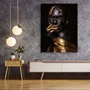 Luxe Canvas Schilderij Seduction | 60x40 | Woonkamer | Slaapkamer | Kantoor | Muziek | Design | Art | Modern | ** 4CM DIK! 3D EFFECT**