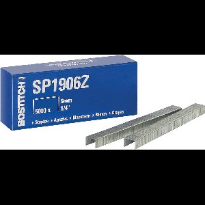 Bostitch - nietjes 6mm - SP1906Z - doos 5000 stuk
