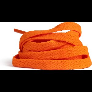 GBG Sneaker Veters 160CM - Oranje - Orange - Schoenveters - Laces - Platte Veter - o.a. geschikt voor Asics, New Balance, Nike
