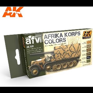 AK Interactieve AK550 - Afrika Korps Colors Set 6 x 17 ml