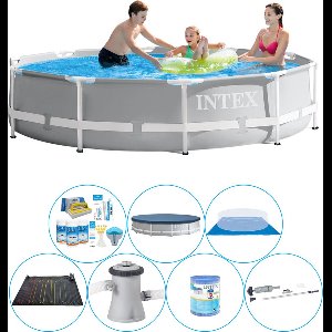 Prism Frame Rond 305x76 cm - Zwembad Deal