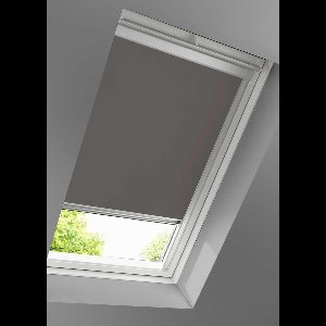 Standaard Verduisterend Rolgordijn voor VELUX Dakramen, M06, 306, kleur Grijs