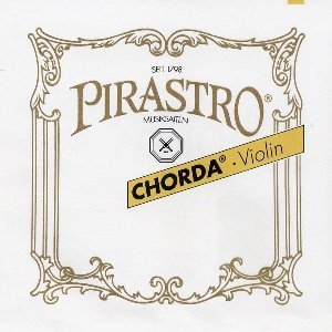 Pirastro P212441 violin string G-4 medium (16), gut core, silverplated