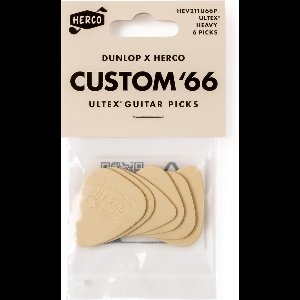Herco - Custom '66 - Plectrum - Ultex - Heavy - 6-pack