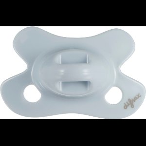 Difrax Uni Fopspeen - Rond - -2/+2mnd - Ice Natural