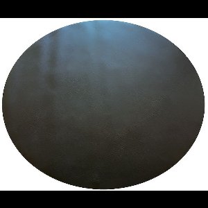 Ofyr Ronde zwarte placemat voor tabl'o - 1 Stuk