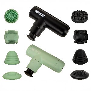 Taurus Wellness Mini Massageapparaat Mintgroen – Compacte Massage Gun met 4 Trillingsniveaus – Draadloos en Oplaadbaar – Spierherstel & Ontspanning