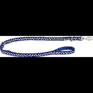 Animal Boulevard Mp-s5-db-20 - Hals- En Leibanden - Hond - Rd Multilijn White Spots On Marine-m 20mmx2,0m - Maat: M - 206221