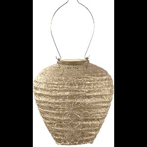 Lumiz Solar Tuinverlichting - Tuinverlichting op zonne energie - Tuinverlichting - Buitenlampjes - Tuinverlichting op zonneergie - Buitenverlichting - Decoratie - Mandela Balloon - 20 cm - Goud