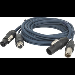 Combikabel DAP FP166 - IP65 PowerCON True1 & 5-pin XLR 6 m