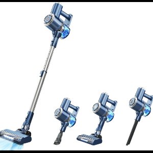 Bolture Stofzuiger Draadloos - Steelstofzuiger Draadloos - Snoerloos - Steelstofzuiger - Stofzuiger Zonder Zak - Led Licht - Vloer - Keuken