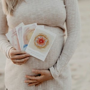 Geboorte Affirmatiekaarten Dalalou set 10 kaarten biologische inkt