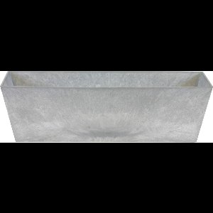 Ter Steege Plantenbak - gerecycled kunststof - steengrijs - 55 x 17 cm - Binnen en buiten gebruik
