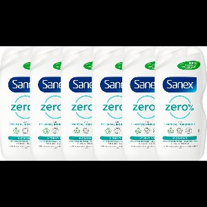 Sanex Zero% Zeepvrij Douchegel 6x 500 ml