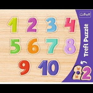 Puzzels - Vorm puzzel - Thema: Nummers - Getallen - Leeftijd: 3 jaar