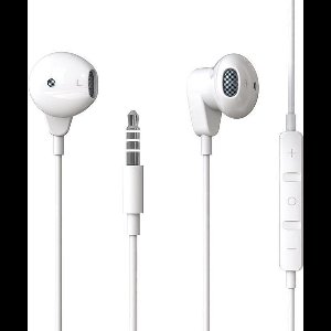 ME518T: HiFi-headset met microfoon en afstandsbediening | 1.2 meter | wit