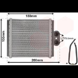 Van Wezel - KACHEL RADIATEUR VOOR SUZUKI VITARA 1988-1999 0000A00947